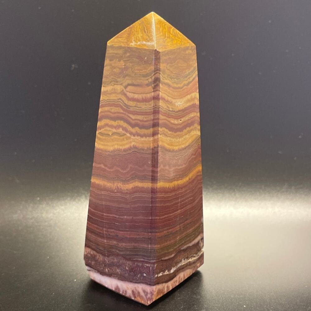 Chunky Red Banded Onyx Point Tower